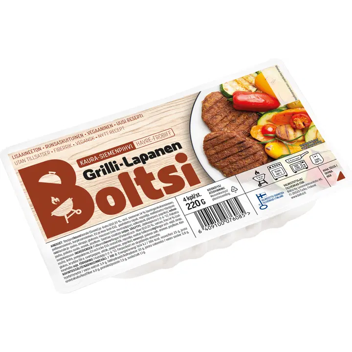 Boltsi Grilli-Lapanen kaurasiemenpihvi grillimauste 220 g