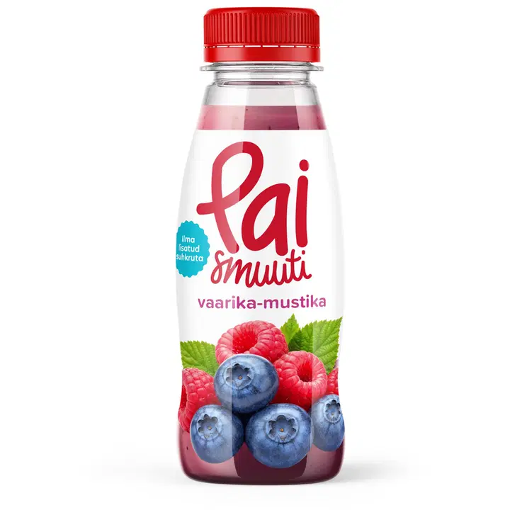 PAI Vaarika-mustika smuuti 250ml