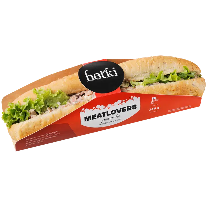 Fresh Hetki Meatlovers patonki 240g