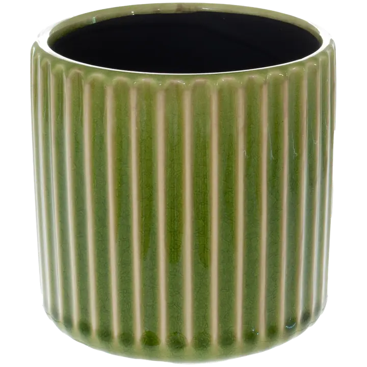 Lillepott 13,5 cm roheline
