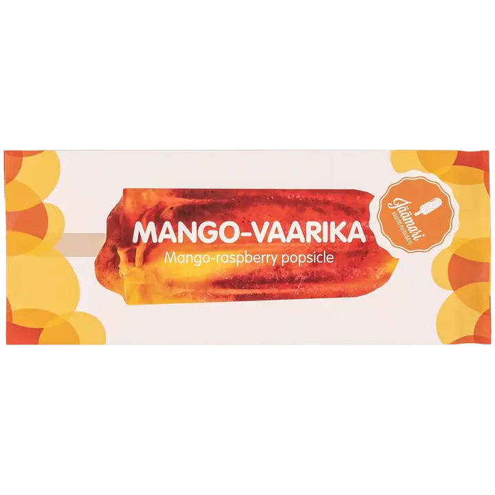 Mango-vaarika pulgajäätis 80g