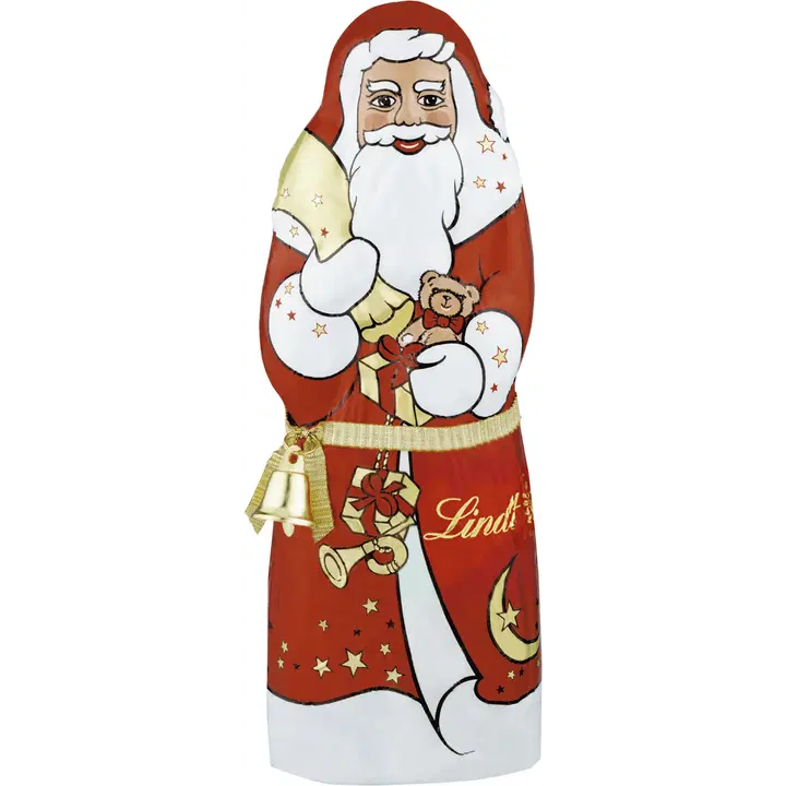 Lindt Jultomten mjölkchokladfigur 125g