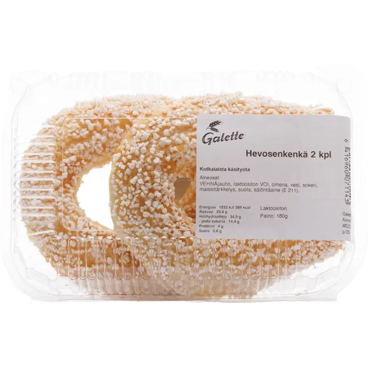 Galette Hevosenkenkä 2 kpl 0,18kg