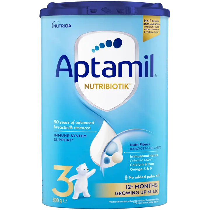 Aptamil® NUTRIBIOTIK™ 3 piimajook alates 12 kuust, 800g