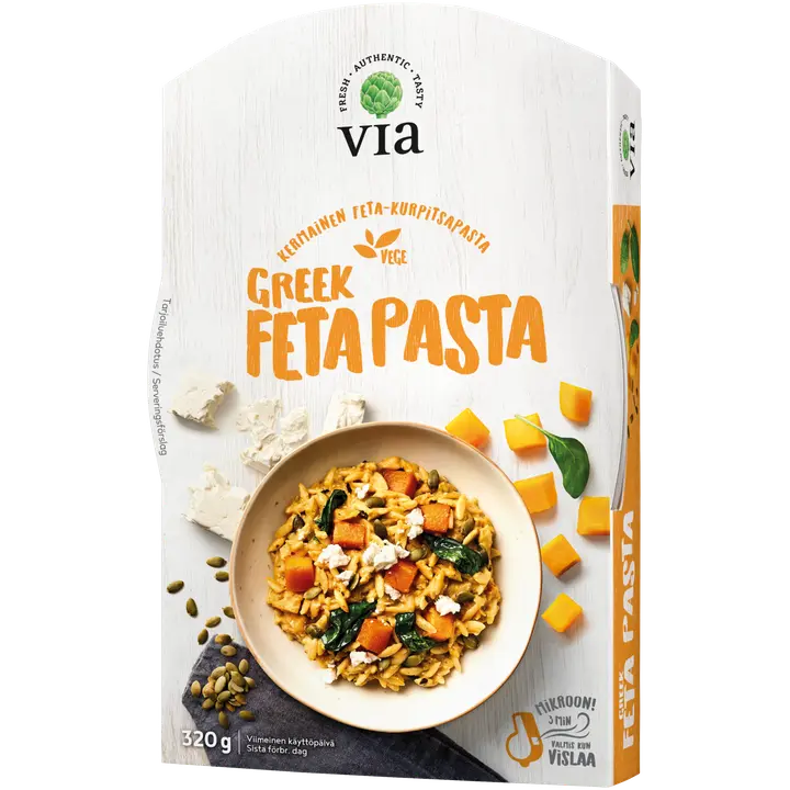 Via Feta-kurpitsapasta 320g
