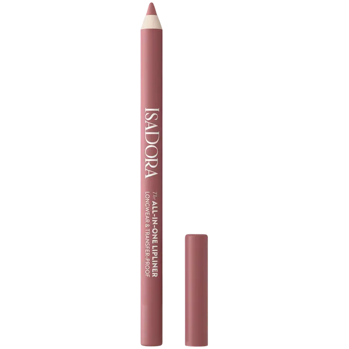 Isadora All-in-One Lipliner huultenrajauskynä 04 Bare Pink 1,2 g