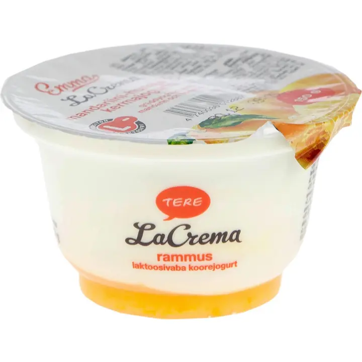 La Crema kermajogurtti mandariini-hunaja 150 g