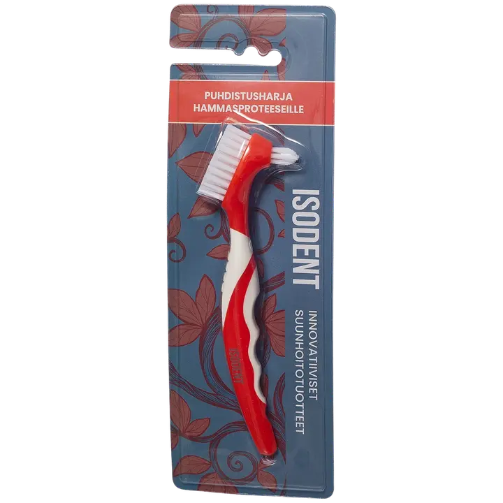 Isodent hammasproteesien puhdistusharja