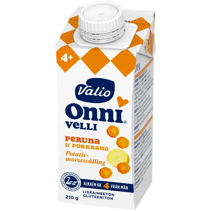 Valio Onni® peruna-porkkanavelli 210 g UHT (alk 4 kk)