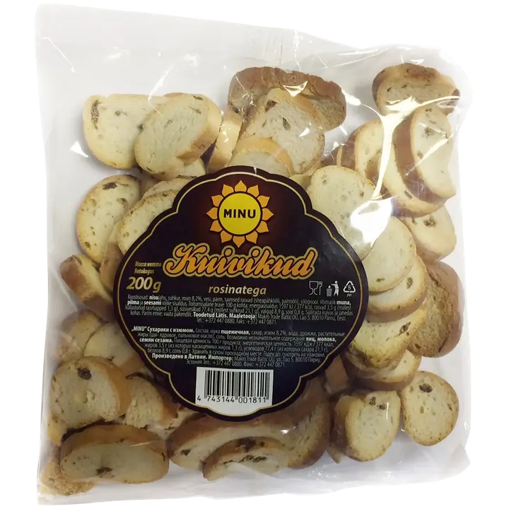 Minu kuivikud rosinaga 200 g