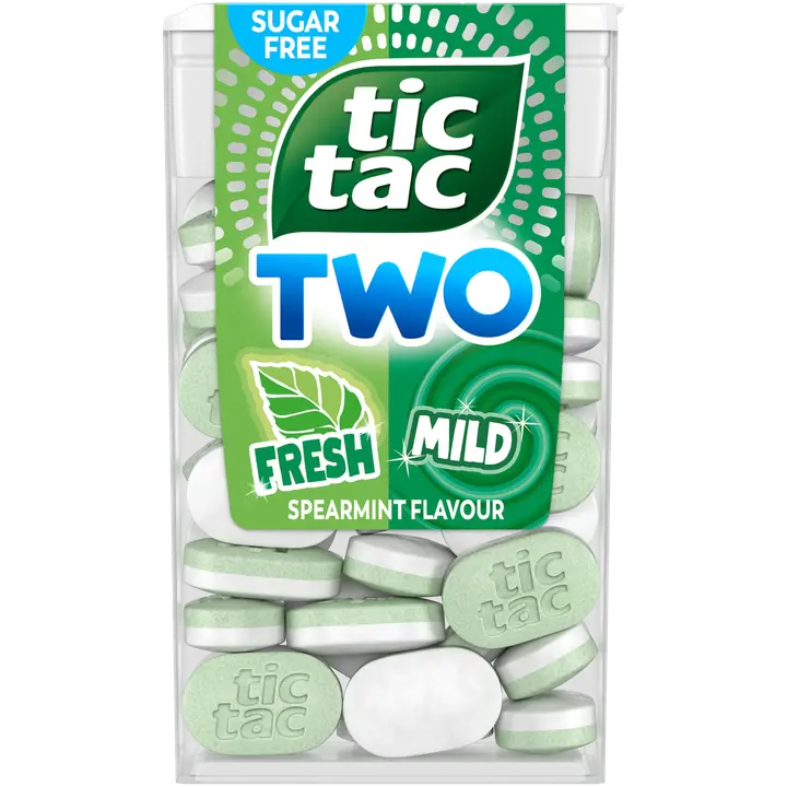 Tic Tac Two Piparmündimaitselised pastillid 38,5g