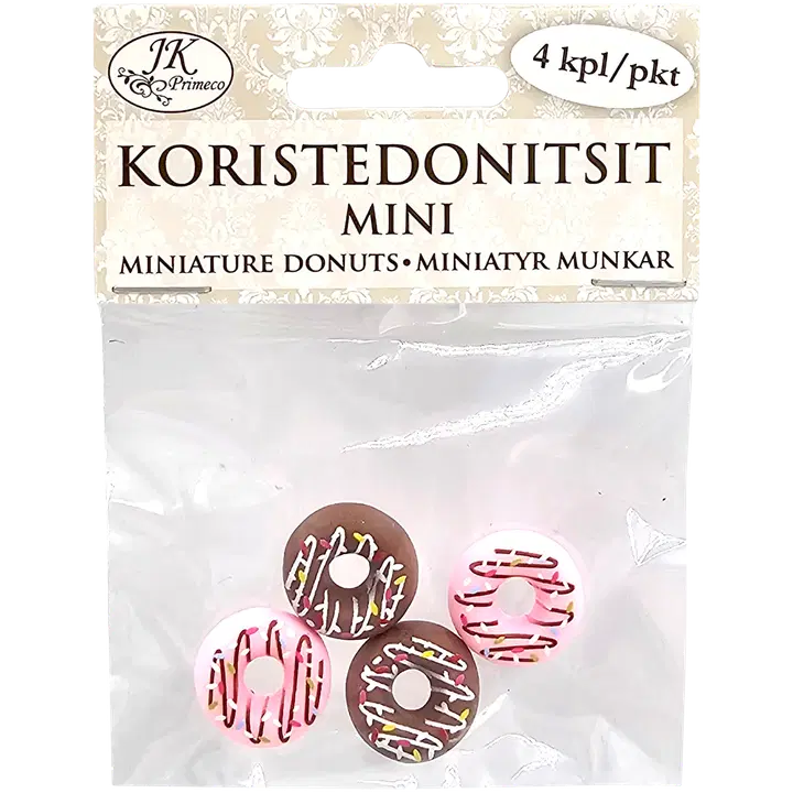 J.K. Primeco koristedonitsit mini 4kpl