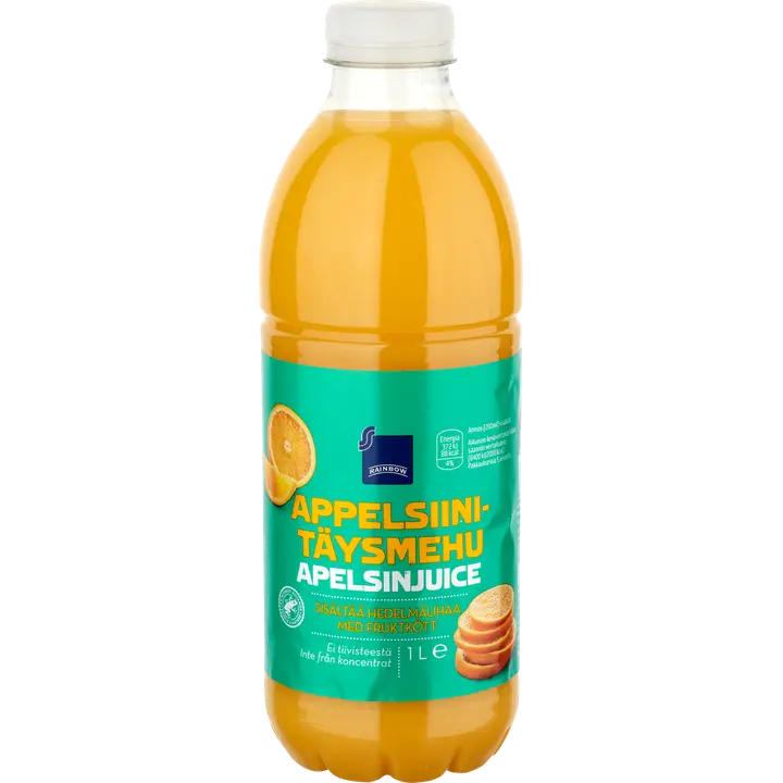 Rainbow Appelsiinitäysmehu 1l