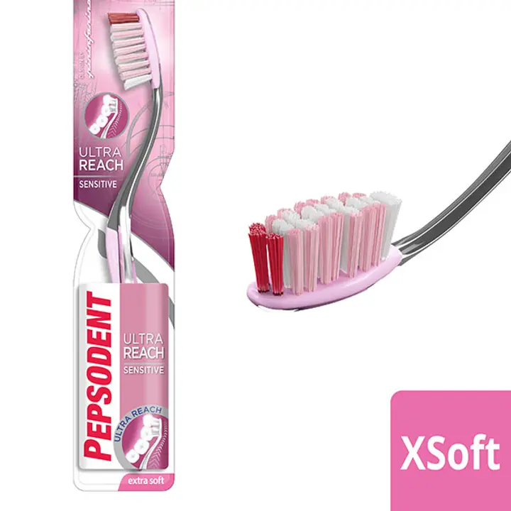Pepsodent hambahari Ultra Reach Sensitive extra soft