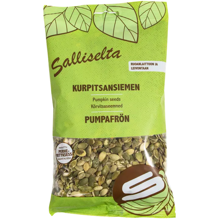 Salliselta Kurpitsansiemen 400g