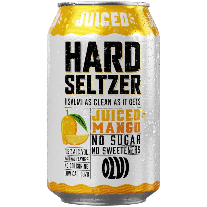 OLVI Hard Seltzer Juiced Mango 4,5 % 0,33 l tlk
