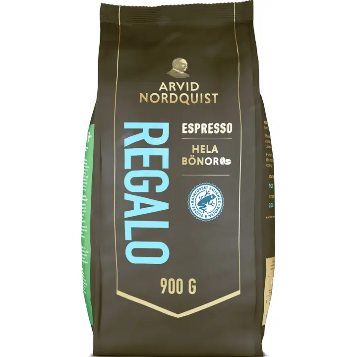 Arvid Nordquist Espresso 900g Regalo pavut RFA