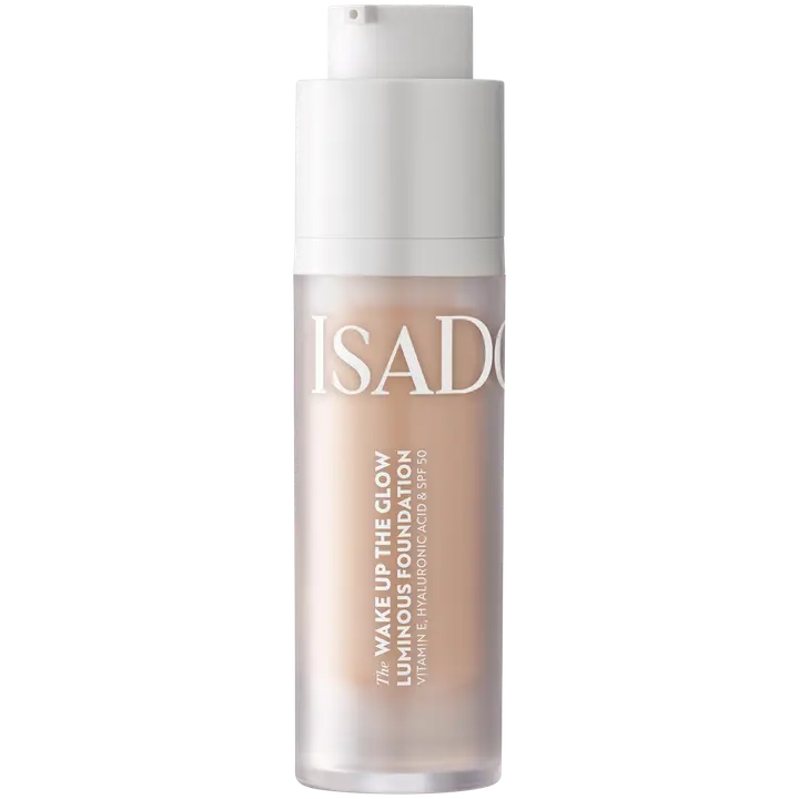 Isadora The Wake Up the Glow Luminous Foundation meikkivoide 1W Warm 30 ml