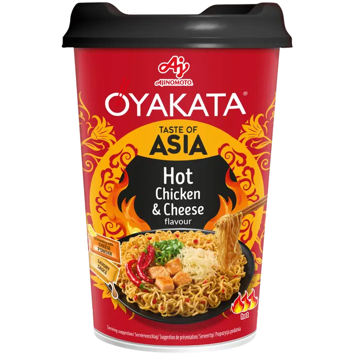 AJINOMOTO Oyakata kiirnuudliroog vürtsikas kana-juustumaitseline 97g