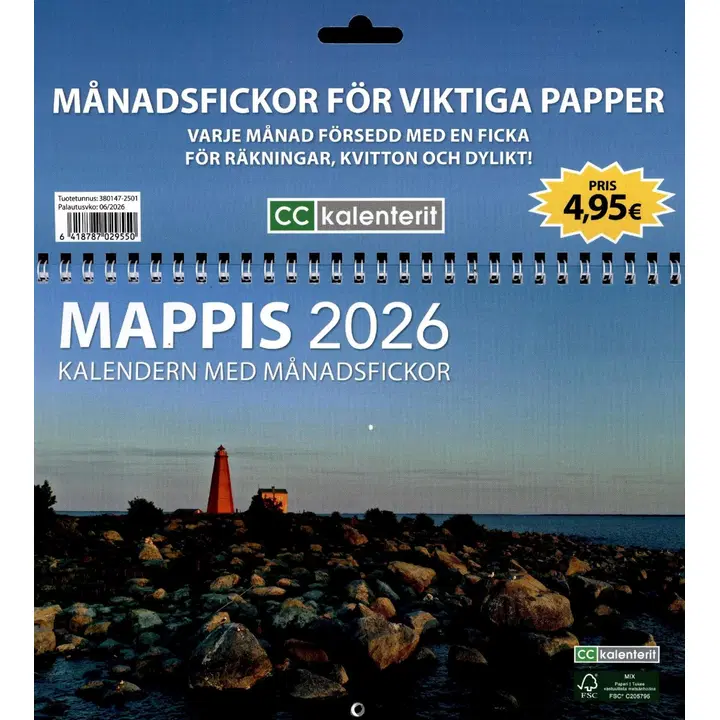 CC Mappis kalenteri