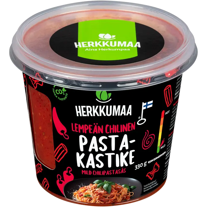 Herkkumaa Lempeän chilinen pastakastike 330 g