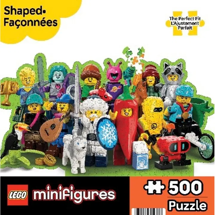 Lego minifiguuride kollaažipuzzle 500 tk