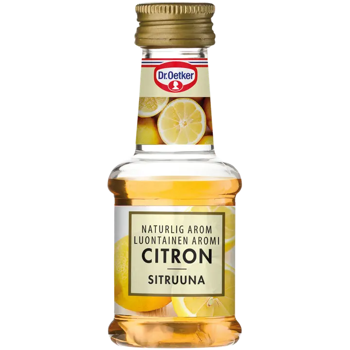 Dr. Oetker Luontainen sitruuna-aromi 30 ml