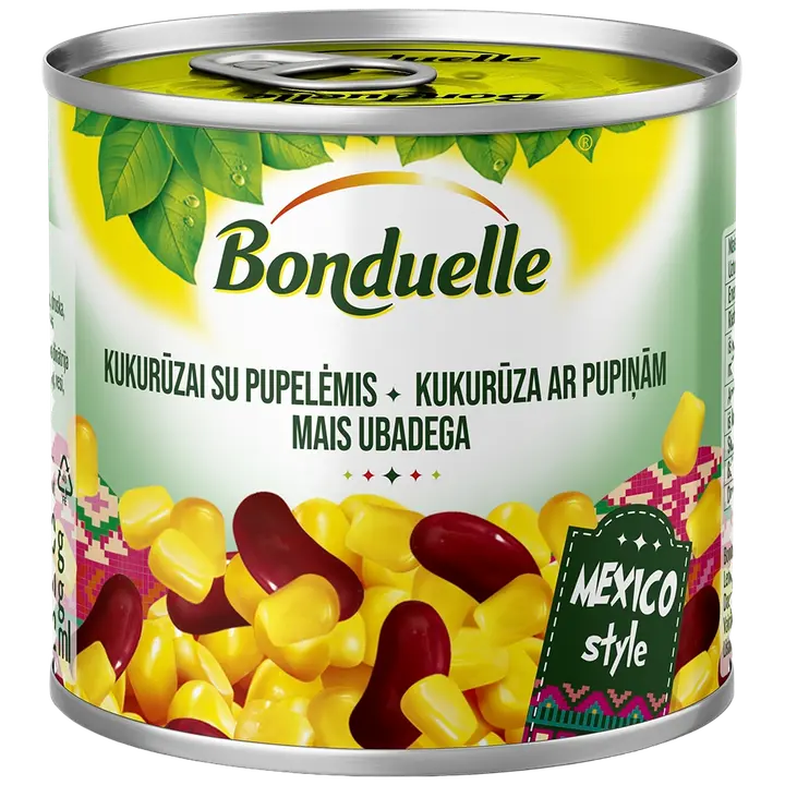 Bonduelle magusa maisi ja punaste kidney ubade segu 170g/140g