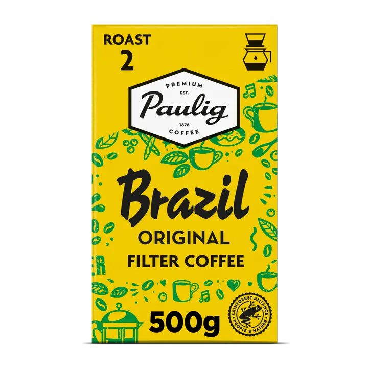 Paulig Brazil Original kahvi suodatinjauhatus 500g