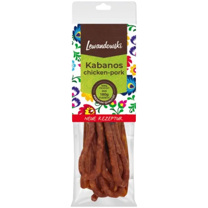 Lewandowski Kabanossi-makkara, kana-sianliha 100g
