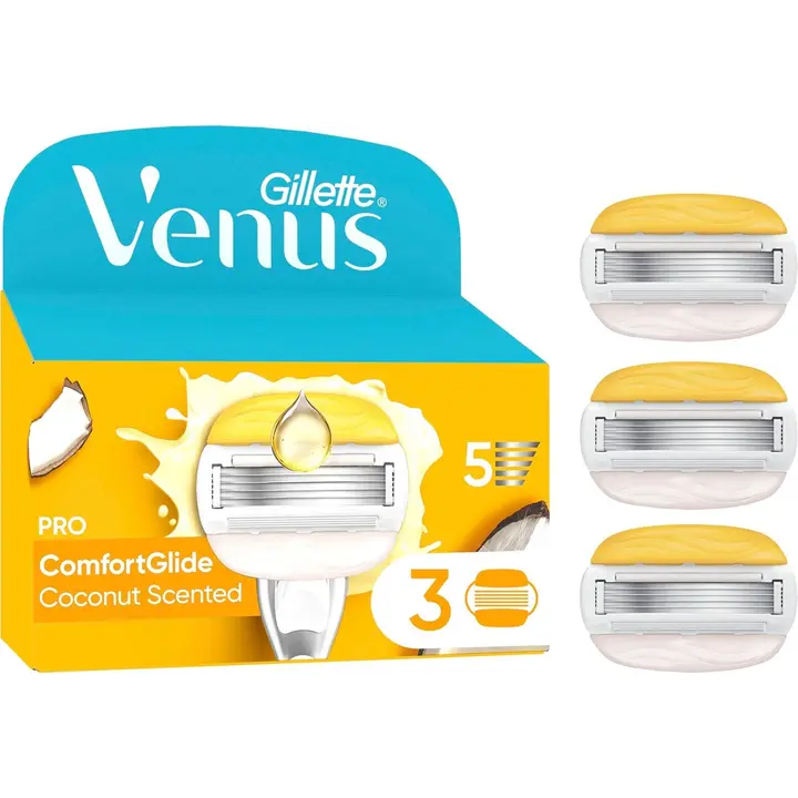 Gillette Venus Pro Comfortglide Coconut 3kpl terä