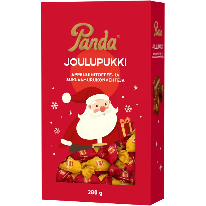 Panda Joulupukki suklaakonvehti 280g