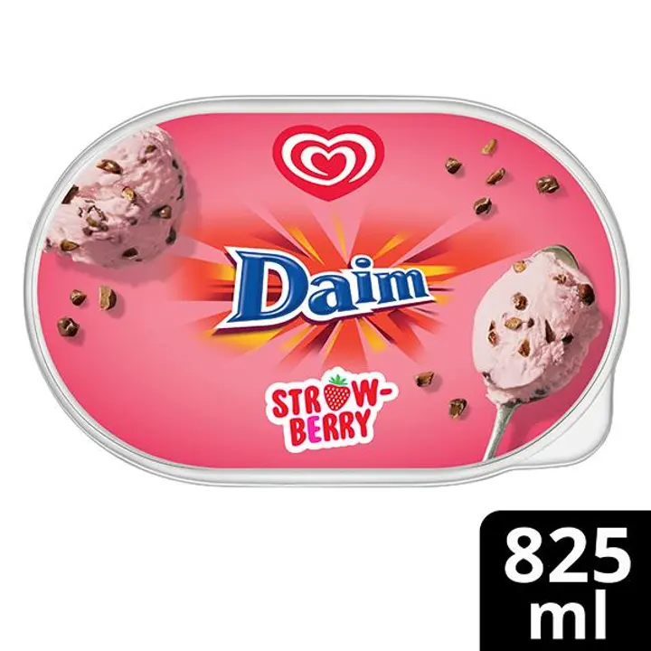 Daim  Strawberry Jäätelö  825ml/432g