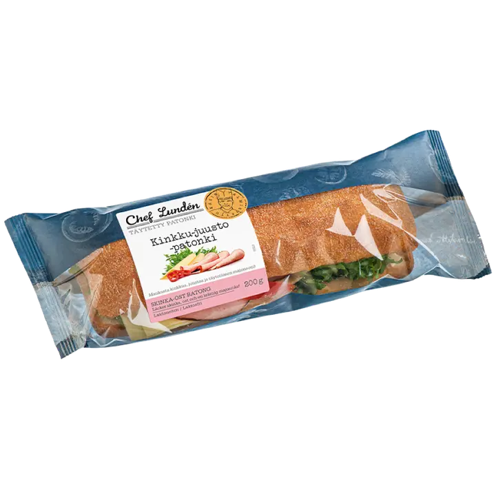 Chef Lunden Kinkku-juustopatonki 200g
