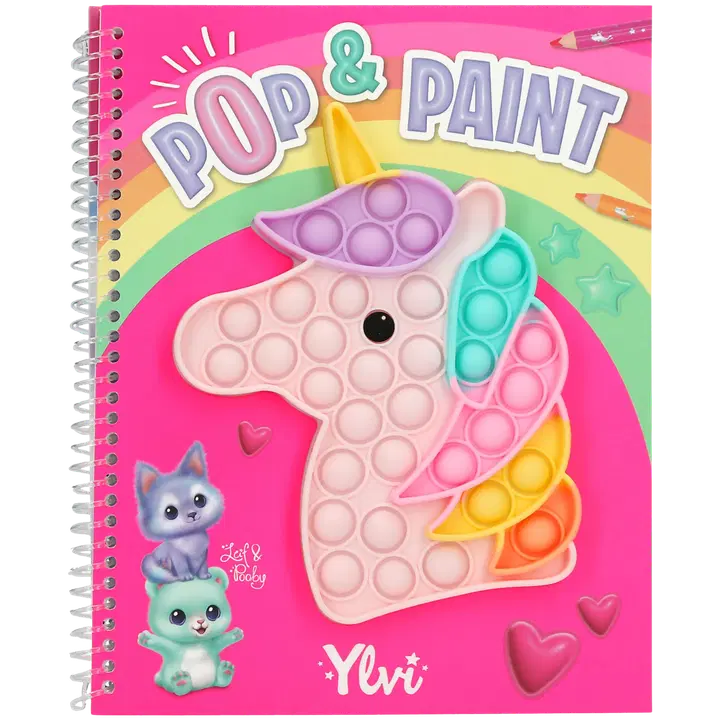 Ylvi Pop & Paint Värityskirja