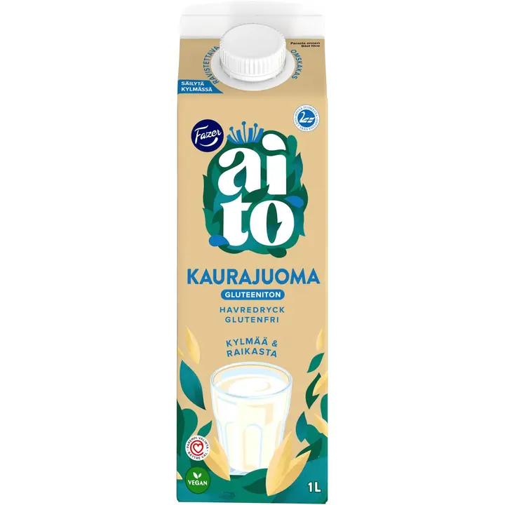 Fazer Aito 1l ESL Gluteeniton Kaurajuoma