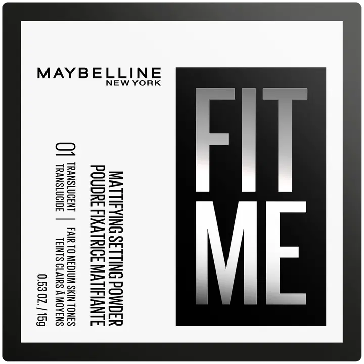 Maybelline New York Fit Me Irtopuuteri 1 Translucent 15 g