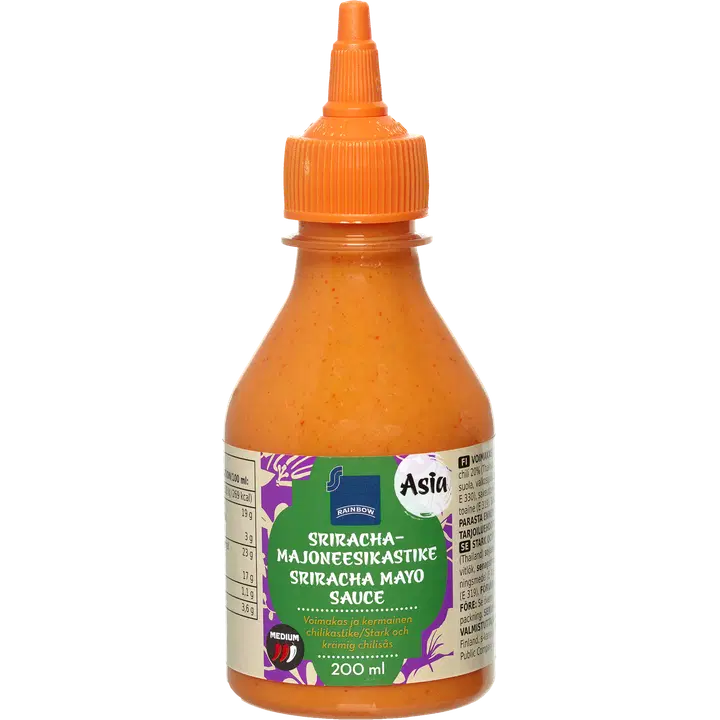 Rainbow 200ml sriracha majoneesikastike