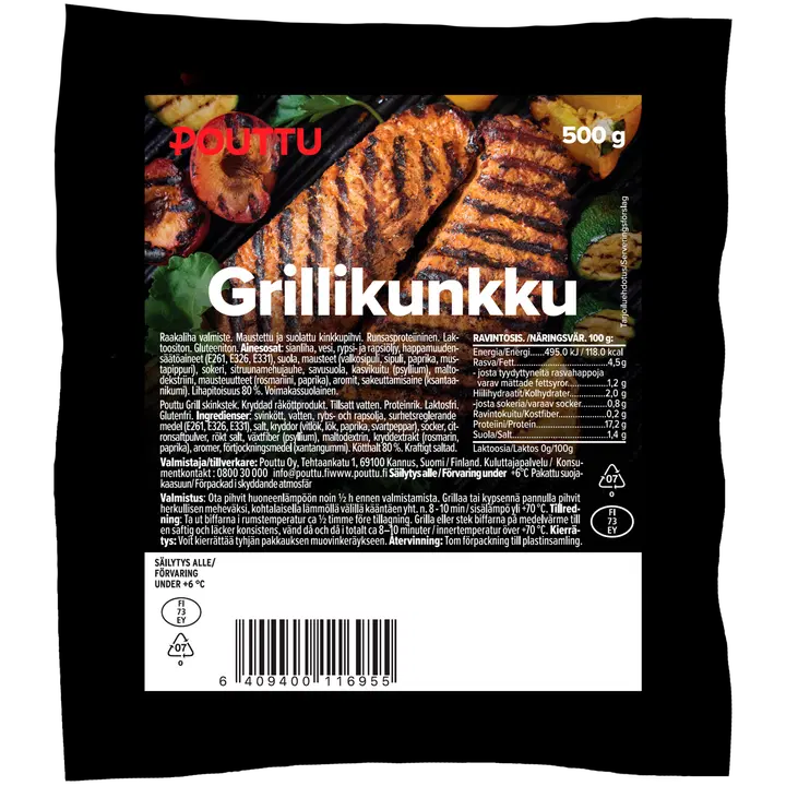 Pouttu Grillikunkku 500g