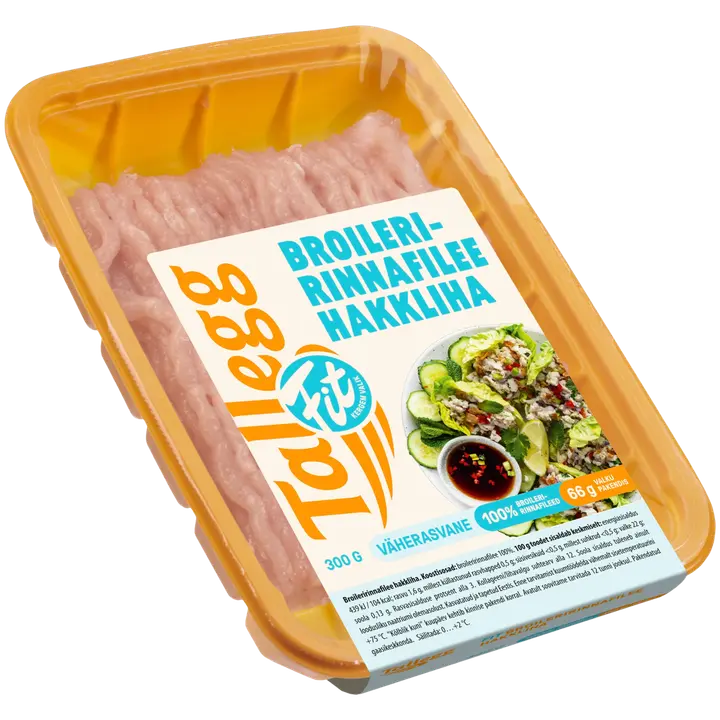 Tallegg Fit! Broileririnnafilee Hakkliha 300G