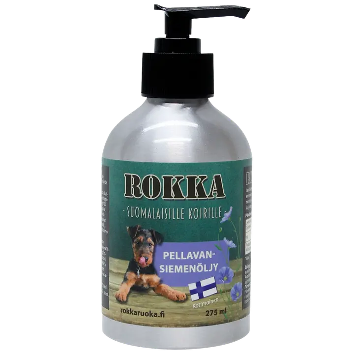 Rokka Pellavansiemenöljy 275 ml