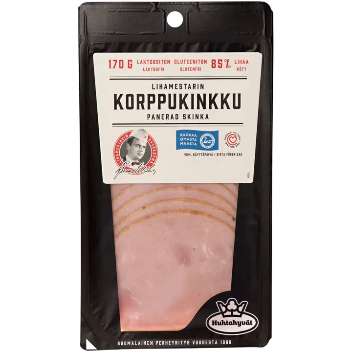 Huhtahyvät Lihamestarin Korppukinkku 170g