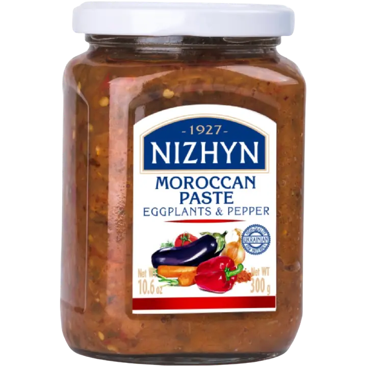 Nezhin baklažaani-paprika pasta nezhin maroko 300 g