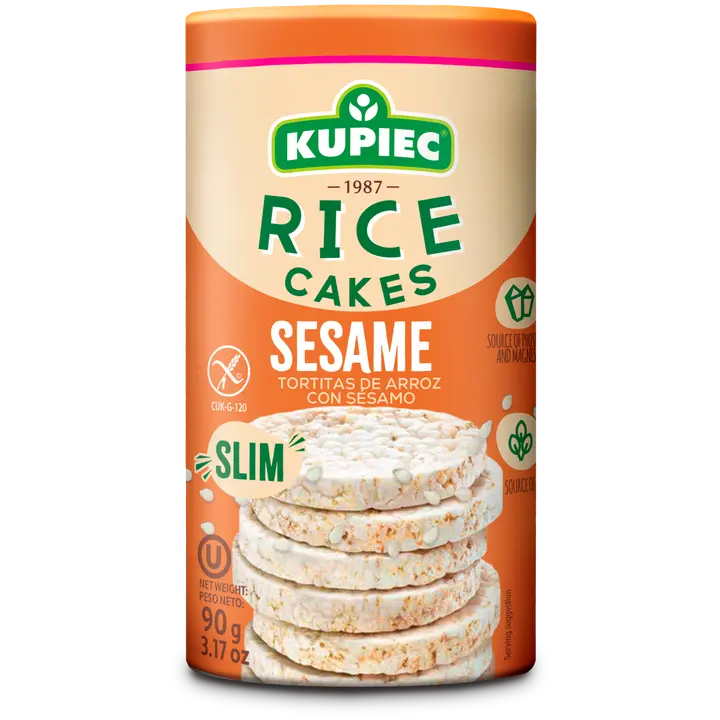 Kupiec riisivahvlid seesami õhukesed 90 g