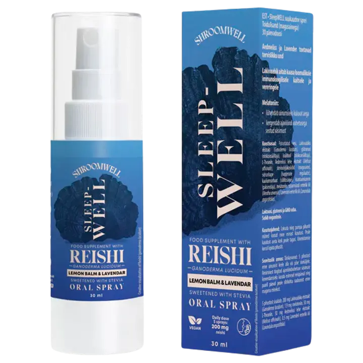 Shroomwell SleepWELL Sprei 30ml