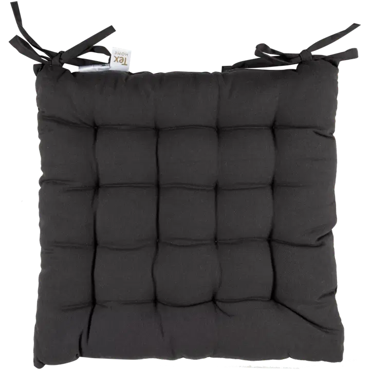 Tex Home istuintyyny Galette 38x38 cm tummanharmaa