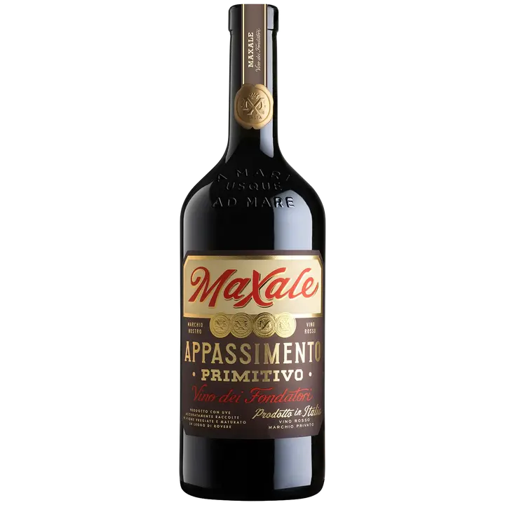 Maxale Appassimento Primitivo KGT vein 14,5%vol 750ml