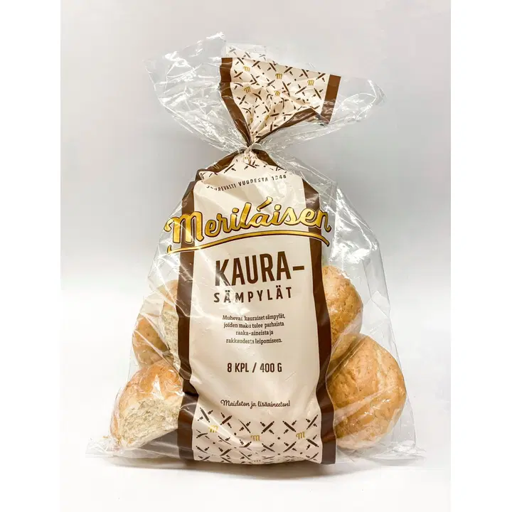 Meriläisen Leipomo Kaurasämpylä 400 g
