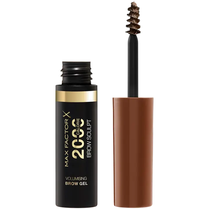 Max Factor 2000 Calorie Volumizing Brow Gel 004 Black Brown 4,5 ml nestemäinen kulmaväri
