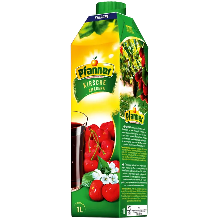 Pfanner Kirsikka mehujuoma 1 l
